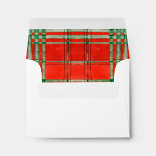 RED SCOTT TARTAN A2 Envelope (note cards)