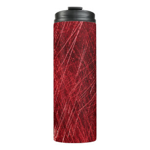 Red scratch abstract backgroundabstract, aged, alu thermal tumbler
