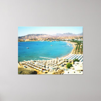 Red Sea in the Sharm el Sheikh city (Egypt) Canvas Print