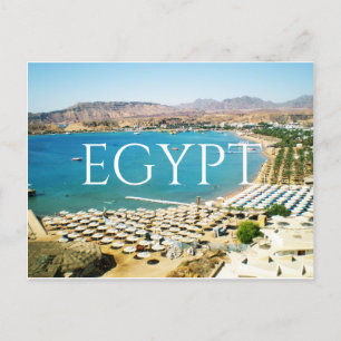 Red sea in the Sharm el Sheikh (Egypt) Postcard