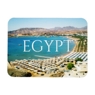 Red sea in the Sharm el Sheikh (Egypt) Postcard Magnet