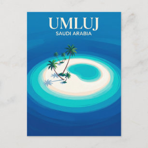 Red Sea Islands Saudi Arabia Postcard