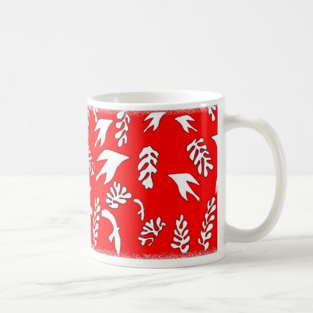 RED SEASCAPE COFFEE MUG (Right)