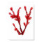 Red Seaweed Art Print No.8 Beach Decor