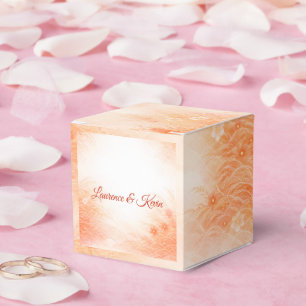 Red Seigaiha – Japanese Wedding Collection Favour Box