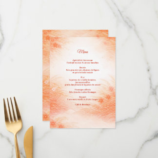Red Seigaiha – Japanese Wedding Collection Menu