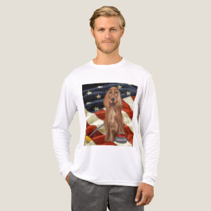 RED SETTER CURLING  Tri-Blend SHIRT