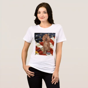 RED SETTER CURLING  Tri-Blend SHIRT