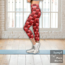 Red Shades Colour Blocks with Name