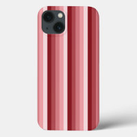 Red shadow stripes Case-Mate iPhone case