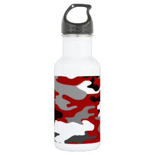 Red Shadows Camo 532 Ml Water Bottle