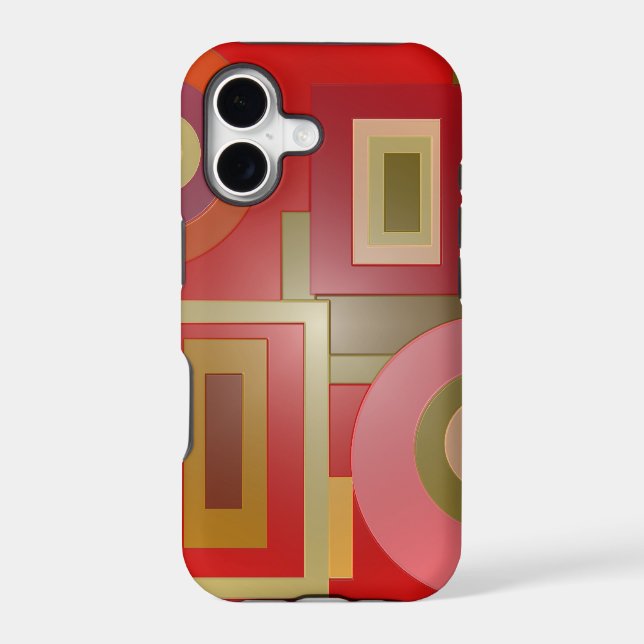 red shapes pop art (Back)