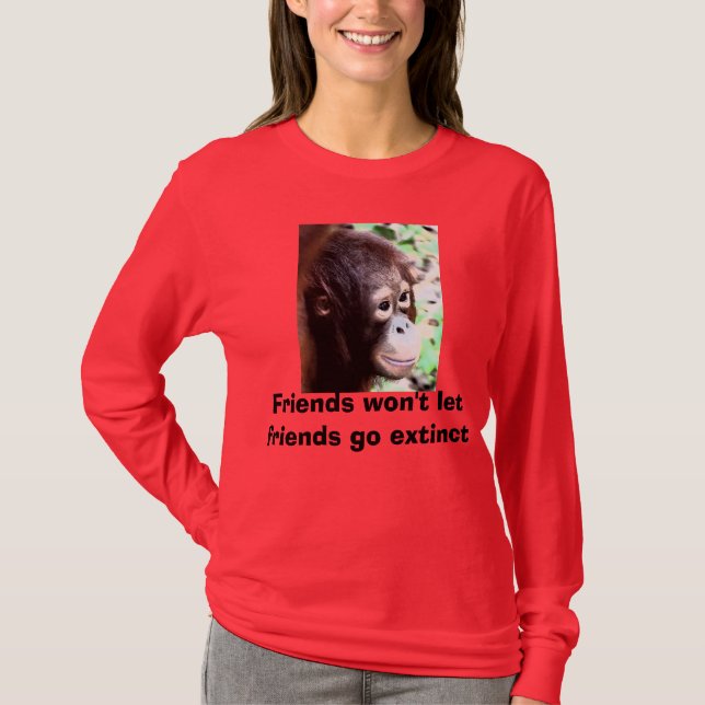 Red Shirt for red Apes (Front)