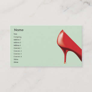 Red Shoe - Business Card