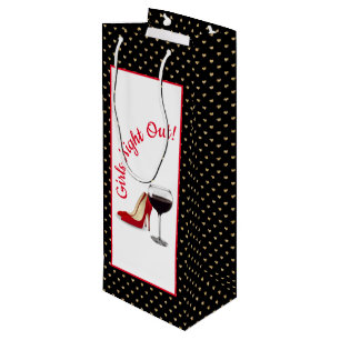 Red Shoes And Red Wine Gift Bag