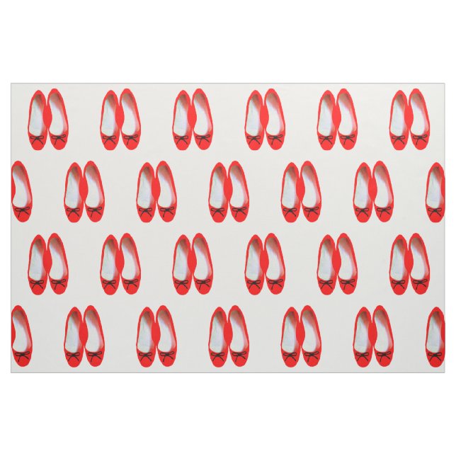 Red Shoes Fabric (Fat Quarter)