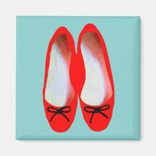 red shoes magnet