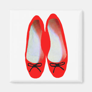 red shoes magnet