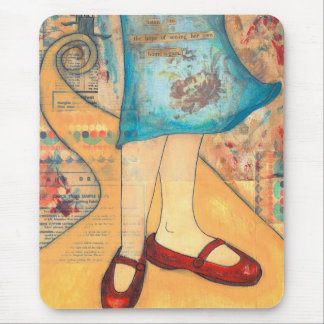 Red Shoes Mousepad