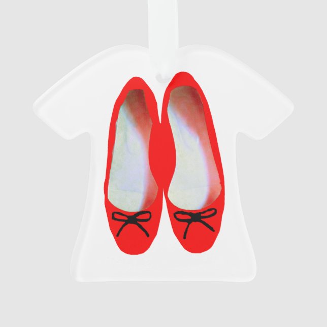 red shoes ornament (Back)