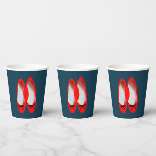 Red Shoes Paper Cup