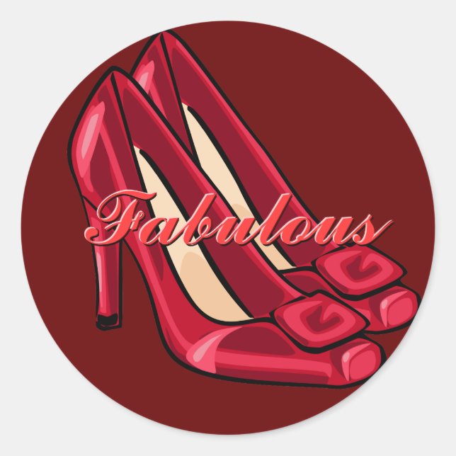 Red Shoes Stickers (Front)