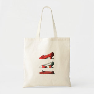 Red Shoes Tote Bag