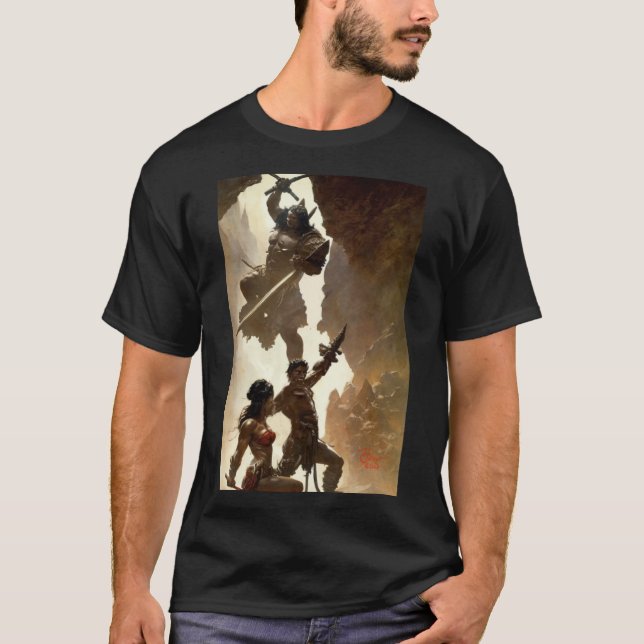 Red Signature Fantastic by Don Castillo Artist on  T-Shirt (Front)