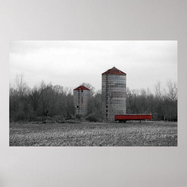 Red Silo Poster (Front)