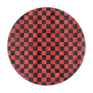 Red Skulls and Sunflower Series Design 5 Cutting Board