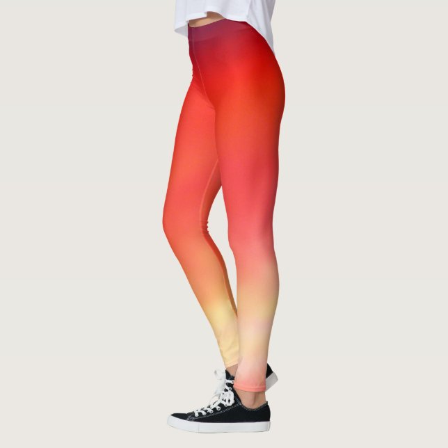 Red Sky At Night. Leggings (Left)