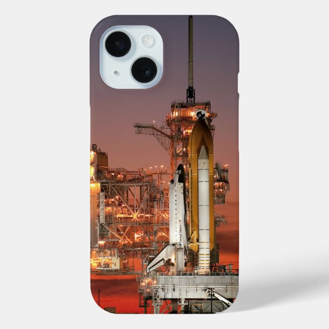 Red Sky for Space Shuttle Atlantis Launch Case-Mate iPhone Case (Back)