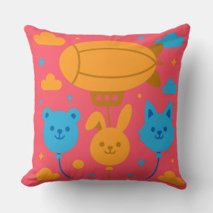 Red Sky Parade Cushion