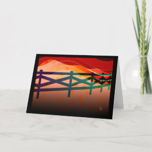 Red Sky Shepherd Card