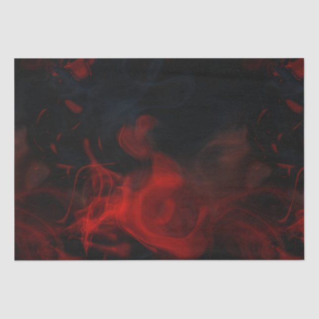 red smoke  tissue paper (Front)