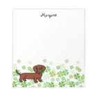 Red Smooth Dachshund 2