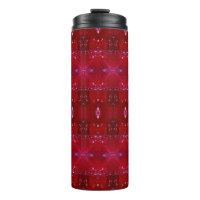 Red Snapdragon Ikat Too 