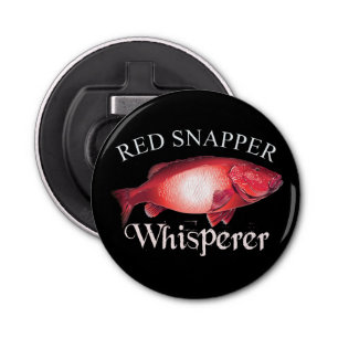 Red Snapper Whisperer Dark Bottle Opener