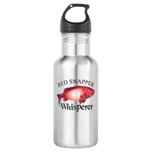 Red Snapper Whisperer Light 532 Ml Water Bottle