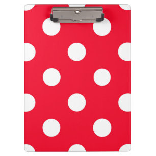 Red Snow Clipboard