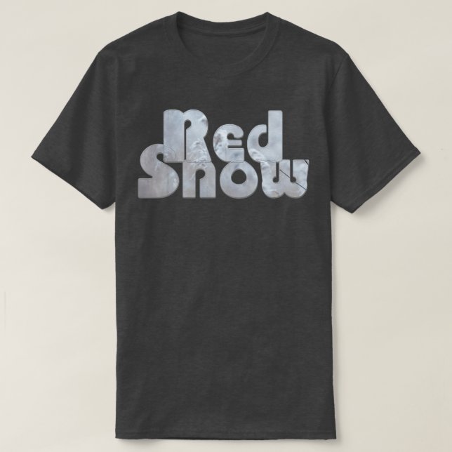 Red Snow T-Shirt (Design Front)