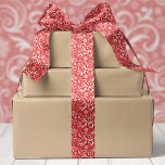 Red Snowflakes and Swirls Christmas Satin Ribbon<br><div class="desc">Add festive elegance to your holiday decor with this red satin ribbon adorned with intricate snowflakes and swirling designs. Perfect for Christmas gift wrapping, seasonal crafts, and winter-themed decorations, this ribbon brings warmth and style to any holiday project. Ideal for DIY crafts, wreaths, and professional gift wrapping, this ribbon is...</div>