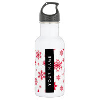 Red Snowflakes, Your name, Personalise