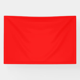 Red Solid Colour   Classic   Elegant   Trendy  Banner