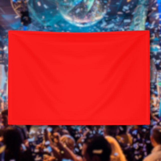 Red Solid Colour | Classic | Elegant | Trendy  Banner (Creator Uploaded)