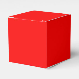 Red Solid Colour   Classic   Elegant   Trendy  Favour Box
