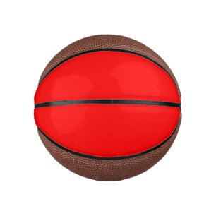 Red Solid Colour   Classic   Elegant   Trendy  Mini Basketball