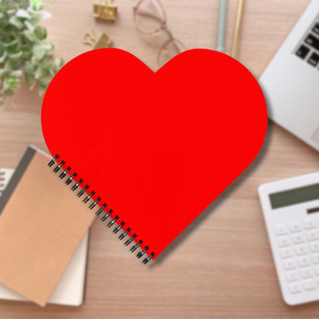 Red Solid Colour | Classic | Elegant | Trendy  Notebook (Creator Uploaded)