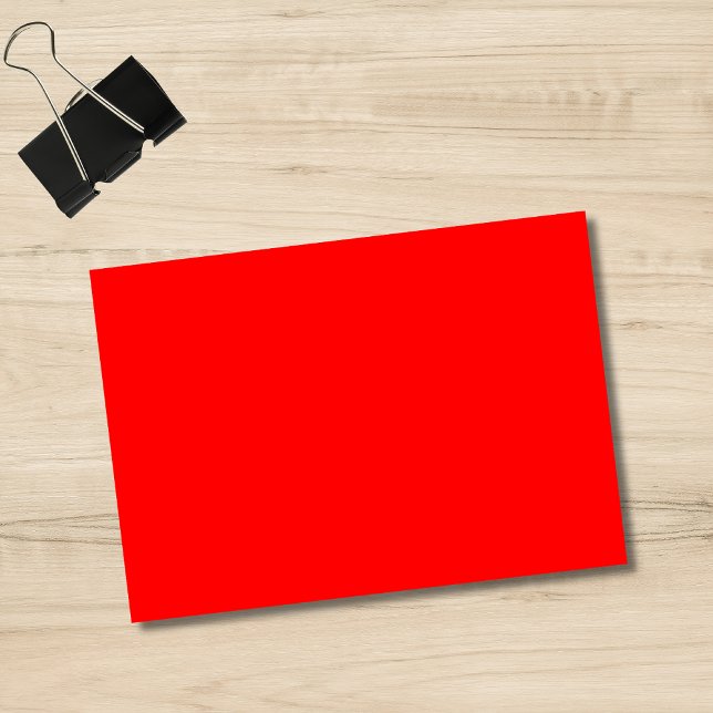 Red Solid Colour | Classic | Elegant | Trendy  Post-it Notes (Creator Uploaded)