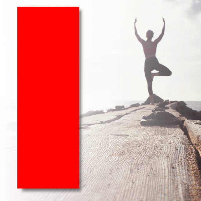 Red Solid Colour | Classic | Elegant | Trendy  Yoga Mat (Creator Uploaded)